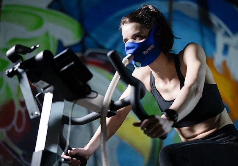 Hypoxico Training Mask 저산소 고도훈련 마스크 - 운동 중 직접 노출